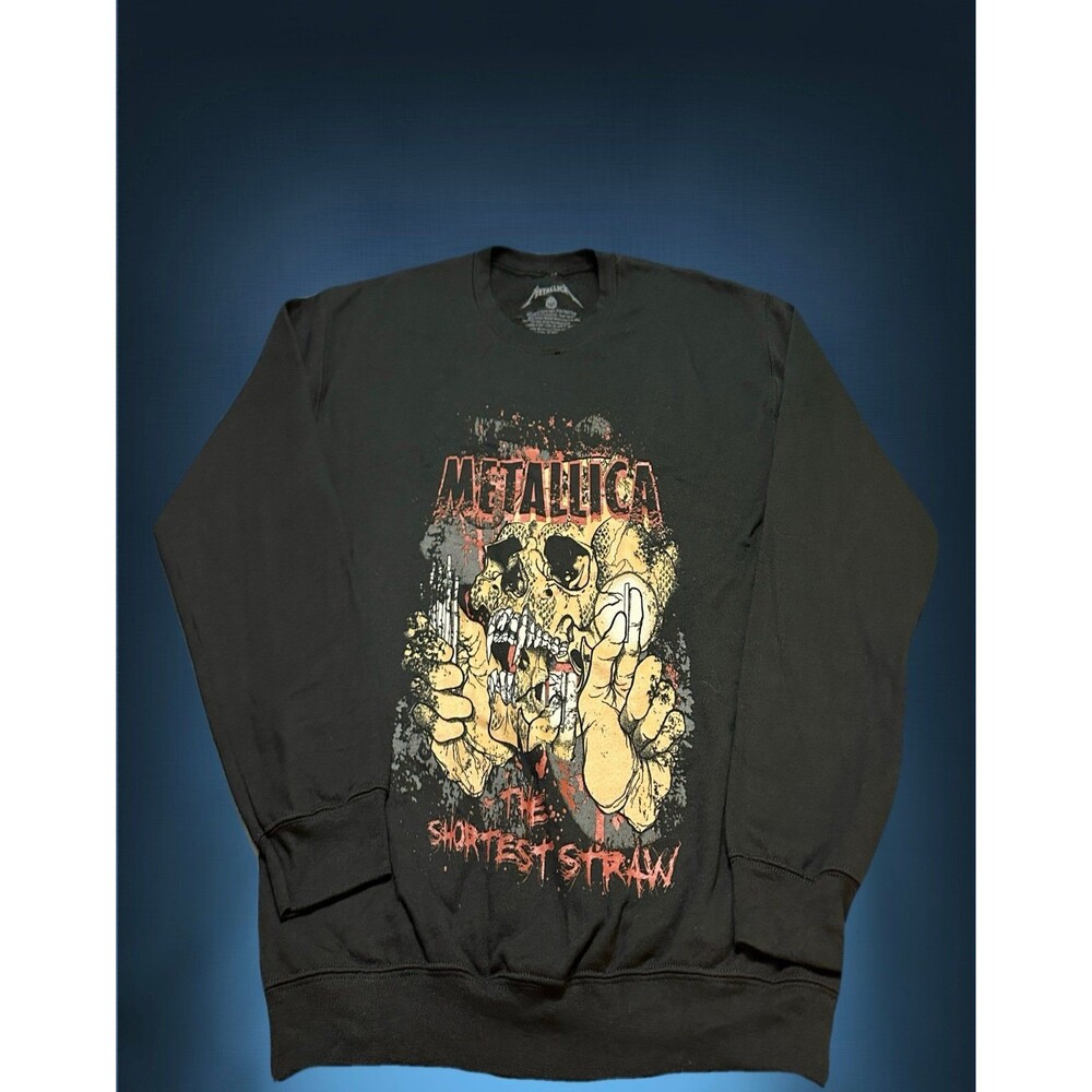 Metallica Men’s sweater THE SHORTEST STRAW Size M